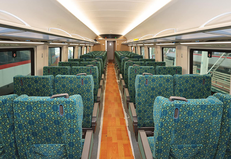 Laos China Railways First class Seat